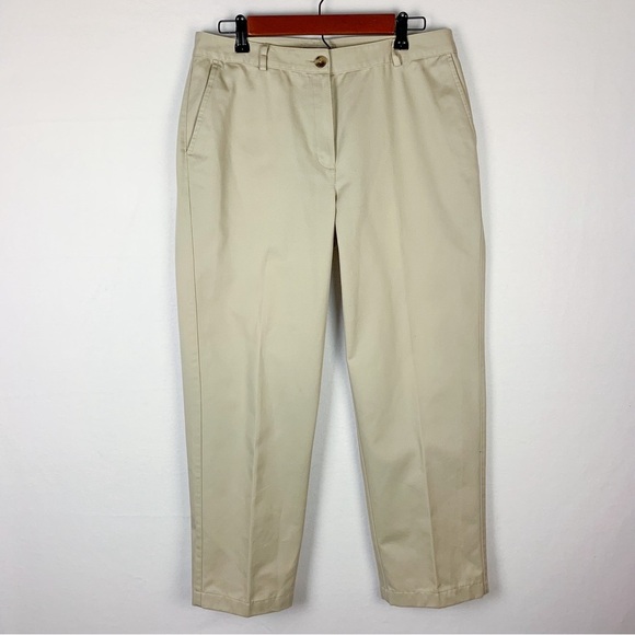 L.L. Bean Original Straight Fit Khaki Chinos - Picture 1 of 5